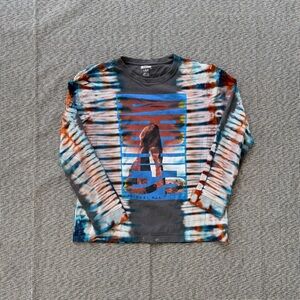 Colorful Tie-Dye Long Sleeve Shirt